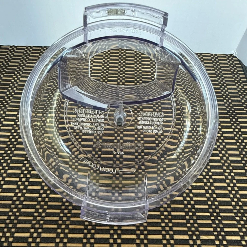 Cuisinart Smart Power‎ Duet Food Processor Lid Only AFP‑7 Work Bowl Cover